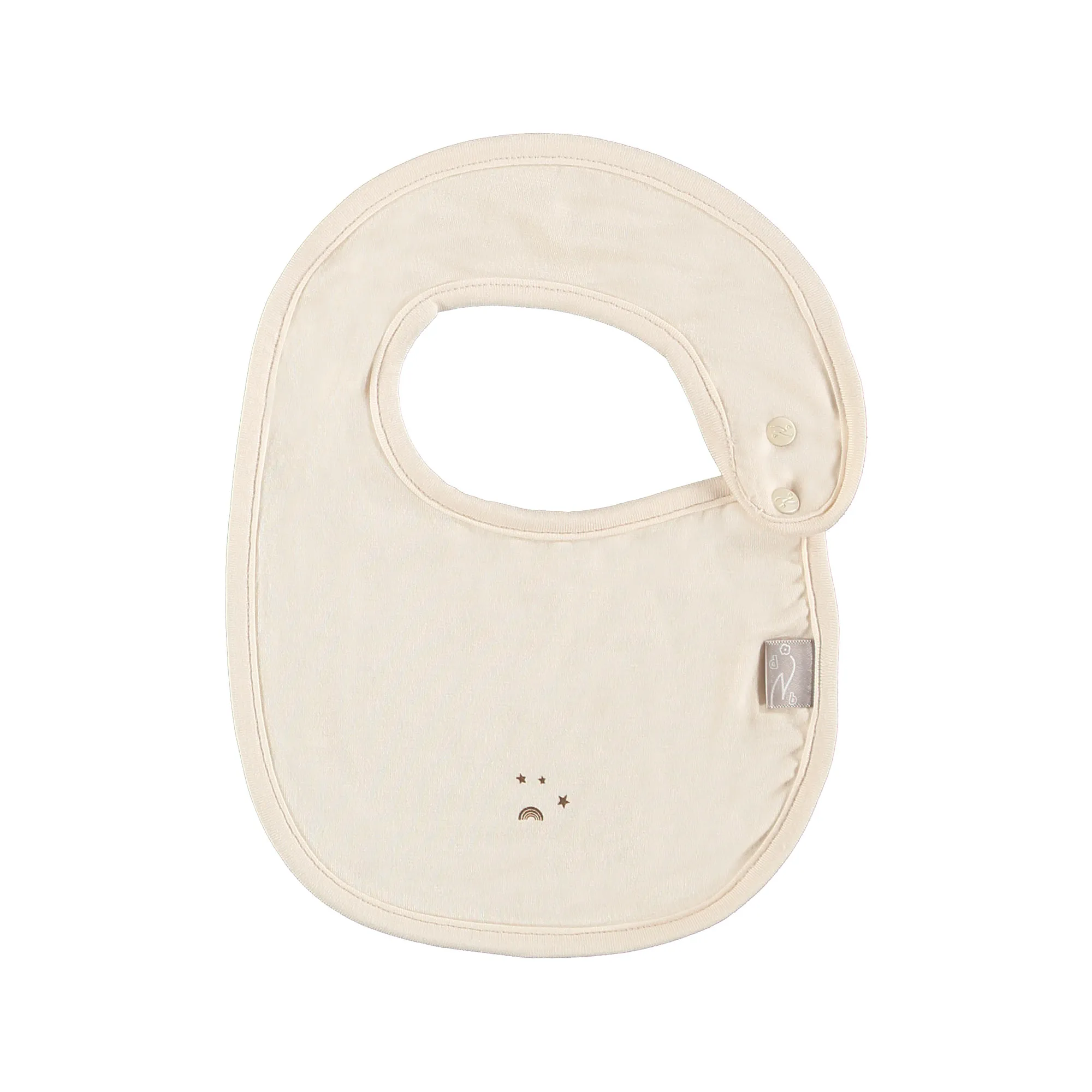 SET 2 PZ. BAVAGLINO IN JERSEY DI BAMBOO DILI BEST NATURAL - immagine 2