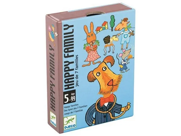 Gioco di Carte Happy Family – Djeco