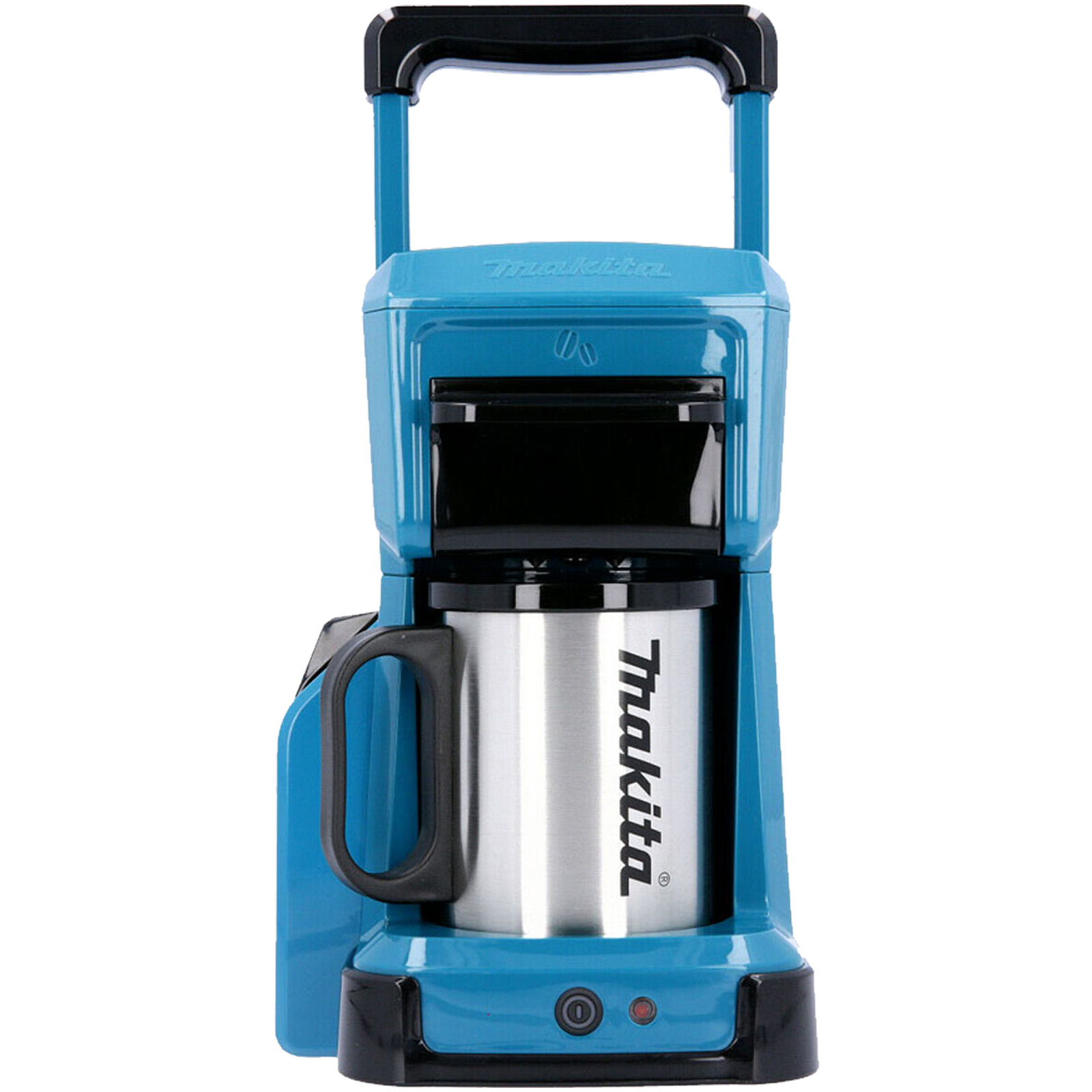 Macchina Caffè Americano a Batteria 12V 18V MAKITA Portatile Cantiere Tazza Alluminio DCM501Z - immagine 6