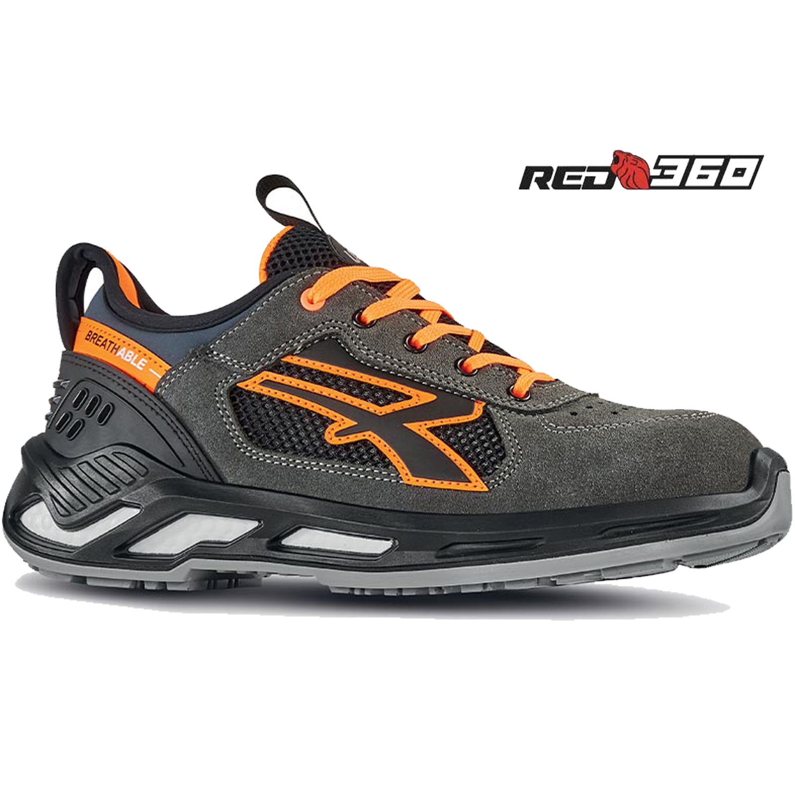 Scarpe Antinfortunistiche Basse Leggere da Lavoro U-POWER Red 360 Uomo Donna RYDER S1P