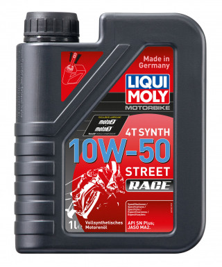 Olio motore Motorbike 4T Synth 10W-50 Street Race LIQUI MOLY